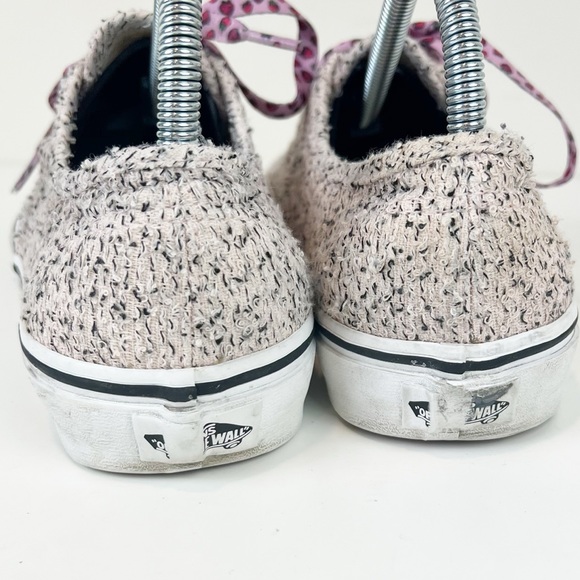 Vans Authentic Boucle Pink Speckled Laced Sneakers Women’s 9 - Picture 3 of 7